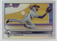 2022 Topps Chrome Update Refractor 101/299 Bradley Zimmer #USC170 03ou