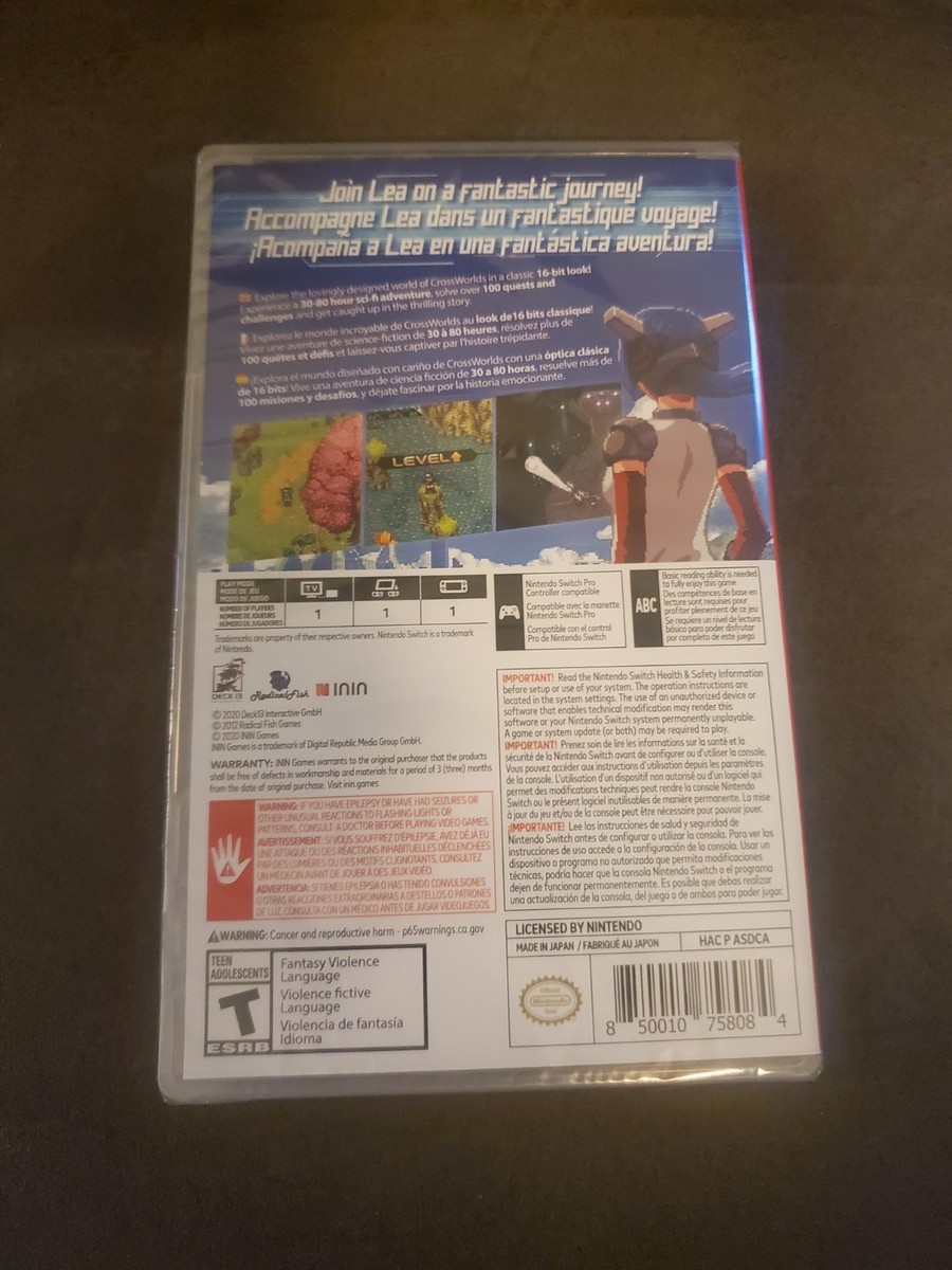 CrossCode Cross Code Nintendo Switch Brand New Sealed USA version