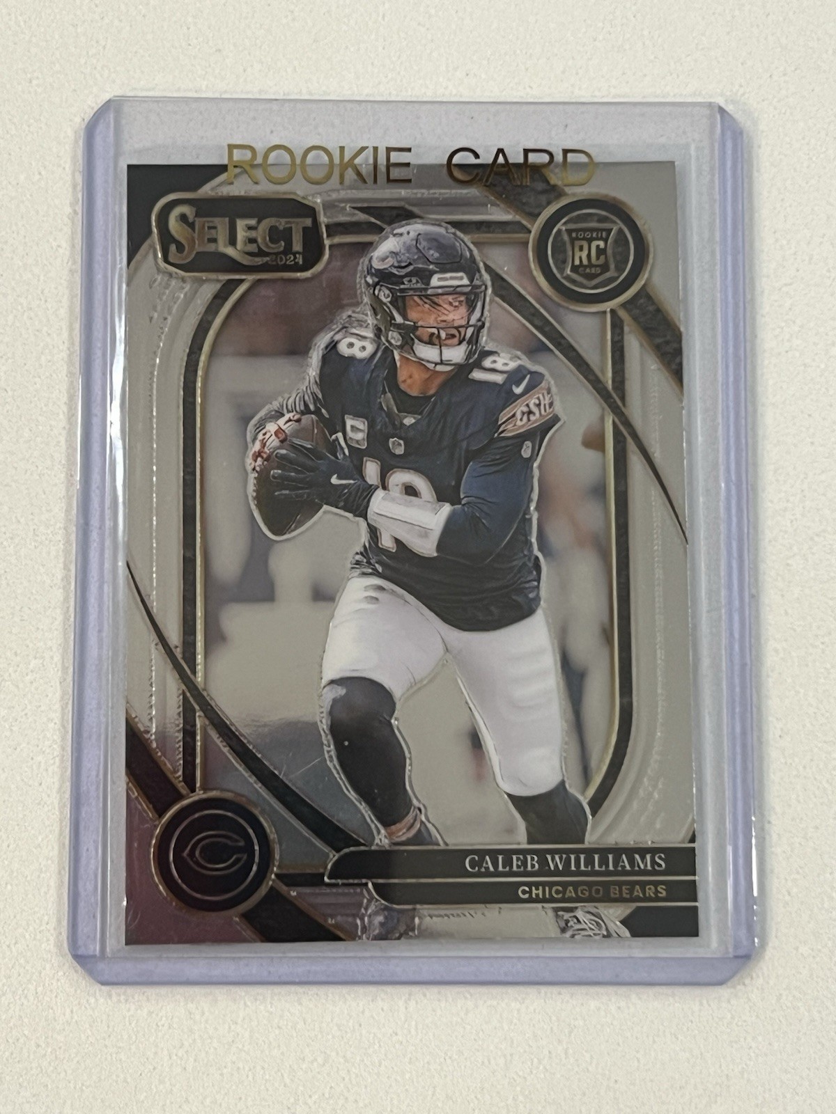 Panini 2024 Select Football Caleb Williams Bears Rookie Base Club Level #216