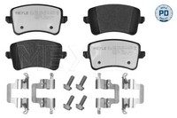 Neu - Meyle 0252460617-1/PD Bremsbelagsatz, Scheibenbremse FüR Audi