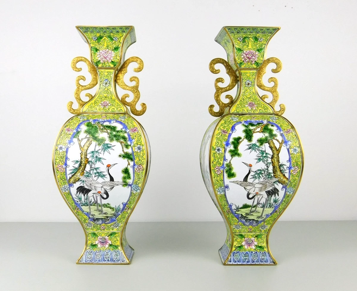 中国风青铜花瓶| eBay