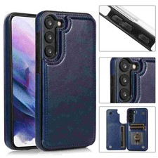 For Samsung Galaxy A56 A36 A26 A35 A16 Leather Flip Card Slot Back Wallet Case