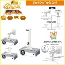 Heavy Duty Adjustable Ceiling Projector Mount...