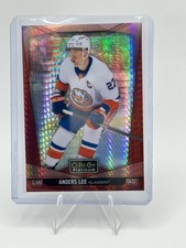 2024-25 O-Pee-Chee PLATINUM Hockey #47 Anders Lee - RED PRISM /199