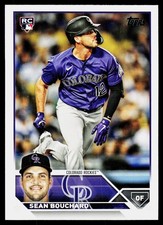 2023 Topps Update Sean Bouchard #US216 RC Rookie Colorado Rockies