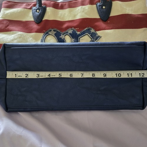 Borsa Miss Me Tote rossa bianca blu - Foto 10 di 12