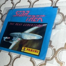 Panini 1992 Star Trek - The Next Generation Sticker pack sealed
