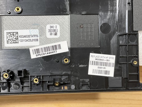 Reposamanos teclado francés HP OMEN 15-EK 15T-EK M09009-051 M00840-051 Francia FR - Imagen 4 de 4