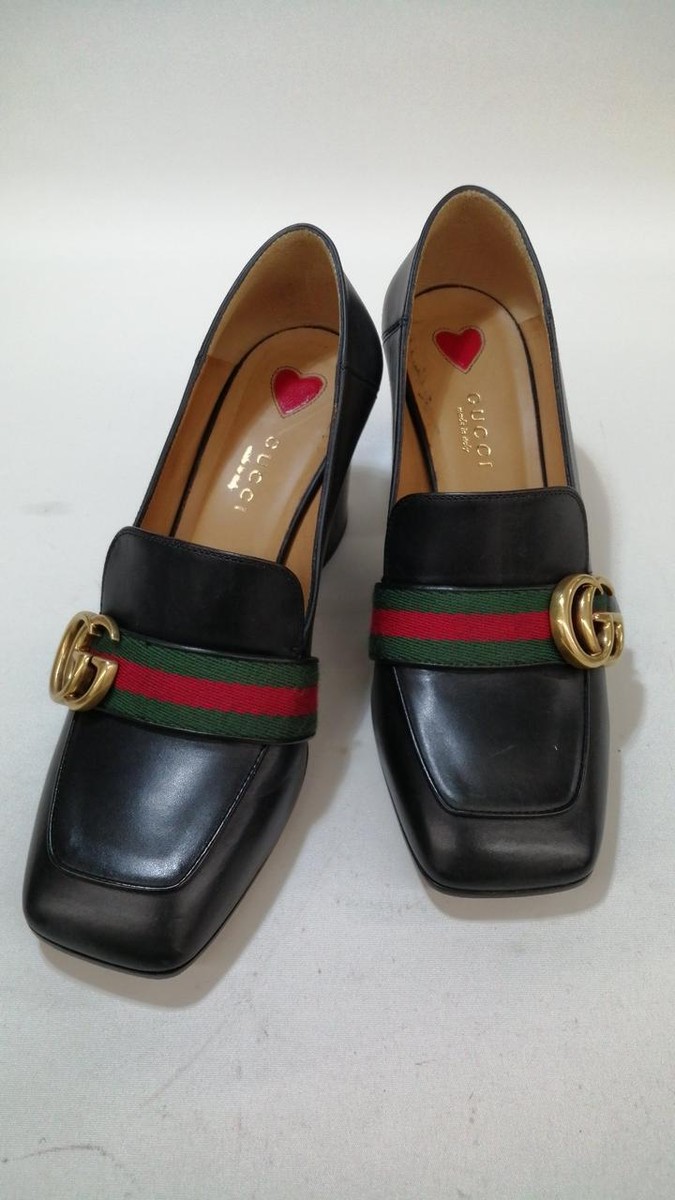 美品 GUCCI マーモント ローファー 黒 36 tokyobrand_101707895