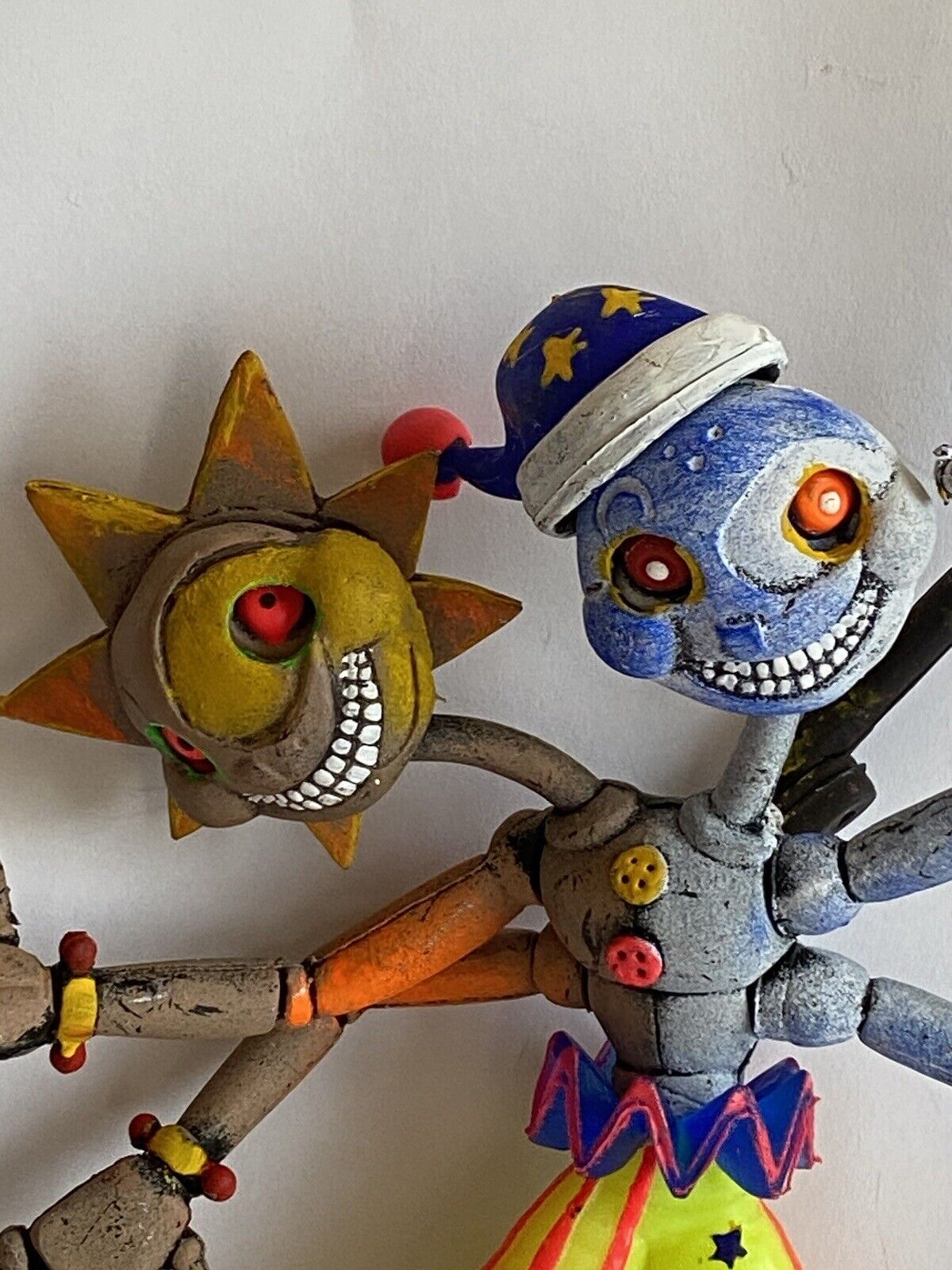 SUN & MOON FIVE NIGHTS AT FREDDY'S ANIMATRONICS ACTION FIGURE TOY MEXICAN