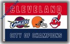 Cleveland City Of Champions Flag 90x150cm 3x5ft Outdoor Living best banner
