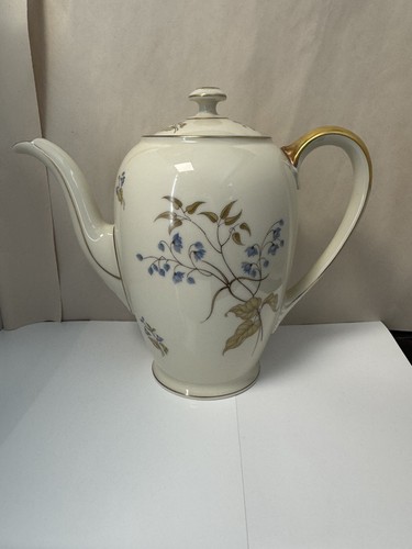 Rosenthal Continental China Germany Coffee Pot 3062 36 Blue Flowers 8.5'' Inches - Bild 1 von 13