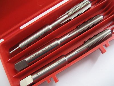 M8 x 1,0 FEINSTEIGUNG HANDGEWINDEBOHRER SET BLEI ZWEITE BODENUNG HSS OSBORN G0210315 P211