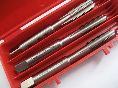 EUROPA TOOL / OSBORN M8 x 1.0 FINE PITCH HAND TAP SET LEAD SECOND BOTTOMING HSS OSBORN G0210315 P211