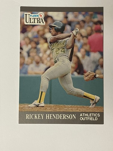 RICKEY HENDERSON Baseball Cards ***You Pick*** HOF Revised 5/16 - Picture 72 of 185