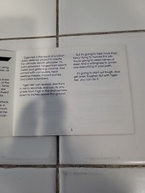 TIGER-HELI : (NES , 1987 ) = **INSTRUCTION MANUAL ONLY **