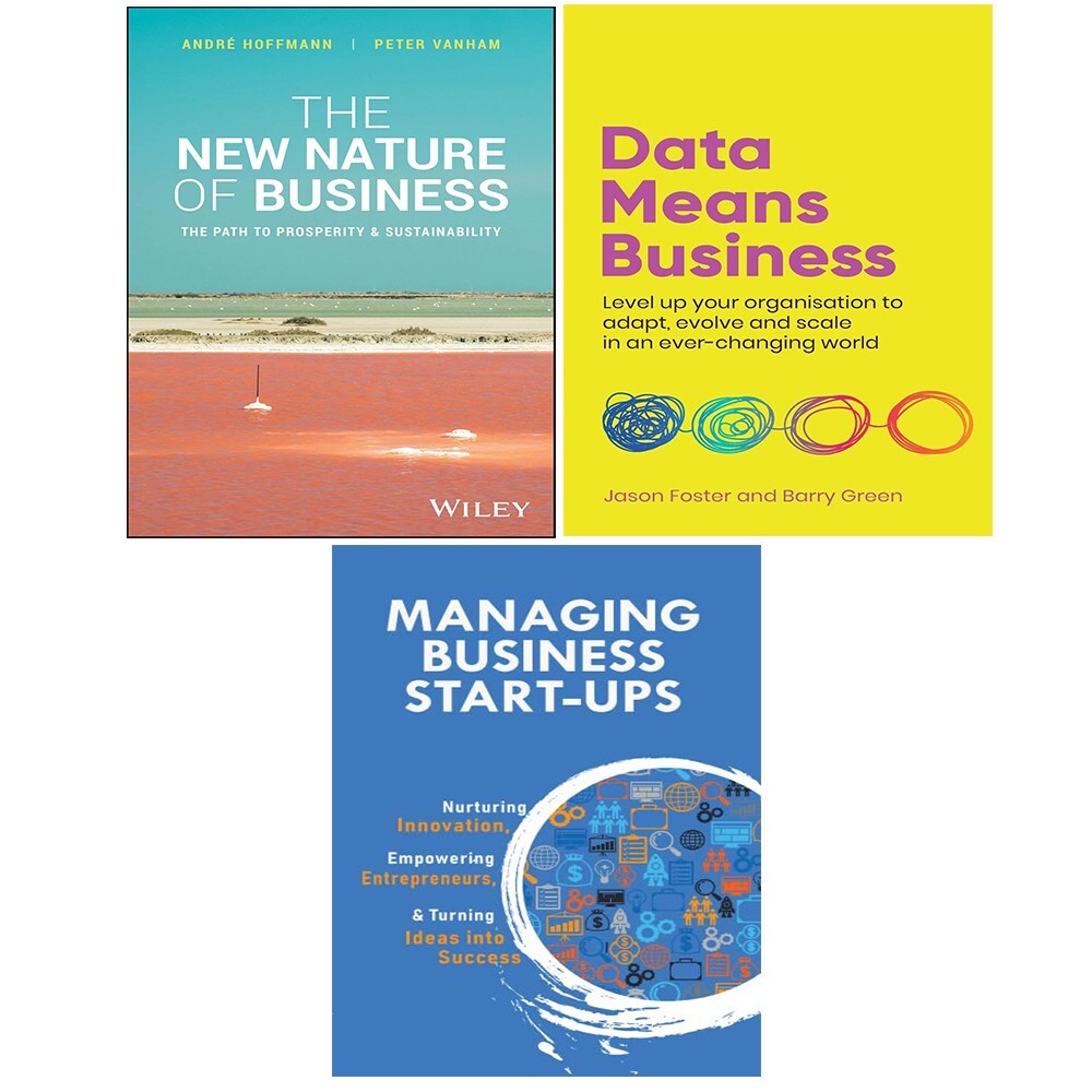 Managing Business Start-Ups,New Nature Business (HB),Data Means Business 3 Books