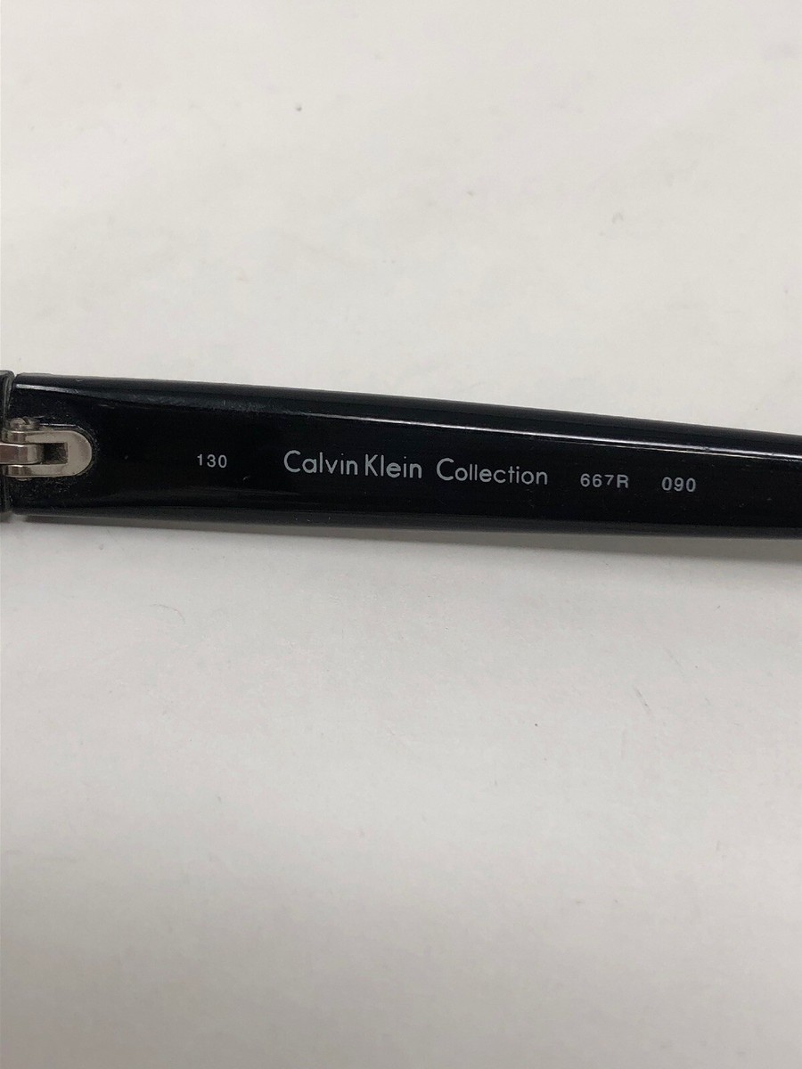 CALVIN KLEIN COLLECTION 667R Glasses Frames Italy 53-15-130 Black w/ Case s-l400.jpg main image 3