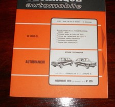 Revue technique Autobianchi A111