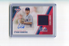 2018 Stars and Stripes Signatures Ethan Hankins Blue Ink Auto Jersey 173/299