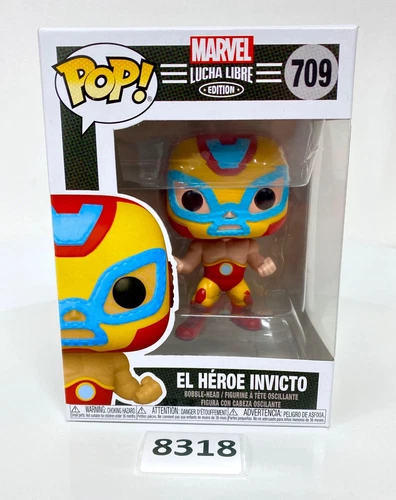 Funko Pop! Figura Vinilo Marvel Lucha Libre El Heroe Invicto #709