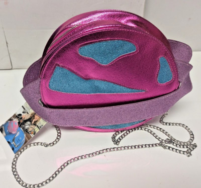 Ruby Rose Turner Round Pink Glitter Jupiter Crossbody Novelty Collectible Purse