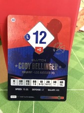 Clutch Baseball 2017 (MLB Showdown) Cody Bellinger Dodgers Rookie Foil Card