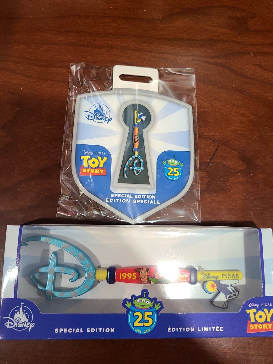 Disney TOY STORY 25th Anniversary Key Key Pin Bundle 2020