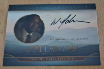Outlander Season 5 Autograph Card Wil Johnson as Joe Abernathy - WJ