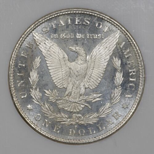 1879-S 1 $ NGC MS67 Morgan Silver Dollar - getönt, sieht aus PL - Bild 2 von 3