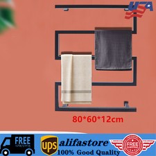 Wall Mounted Electric Towel Warmer,304 Stainless Hot Towel Warmer for Bathroom