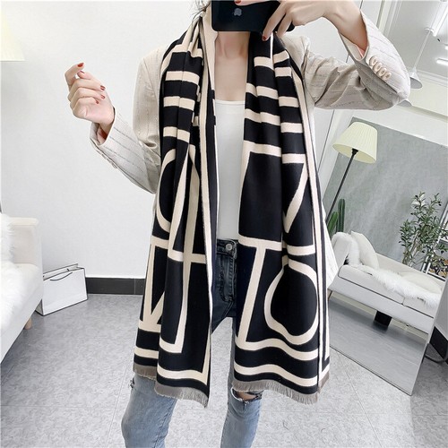 Stylish Winter Scarves Pashmina Cashmere Warm Thick Shawls in a Gift Box/Bag - Picture 32 of 59