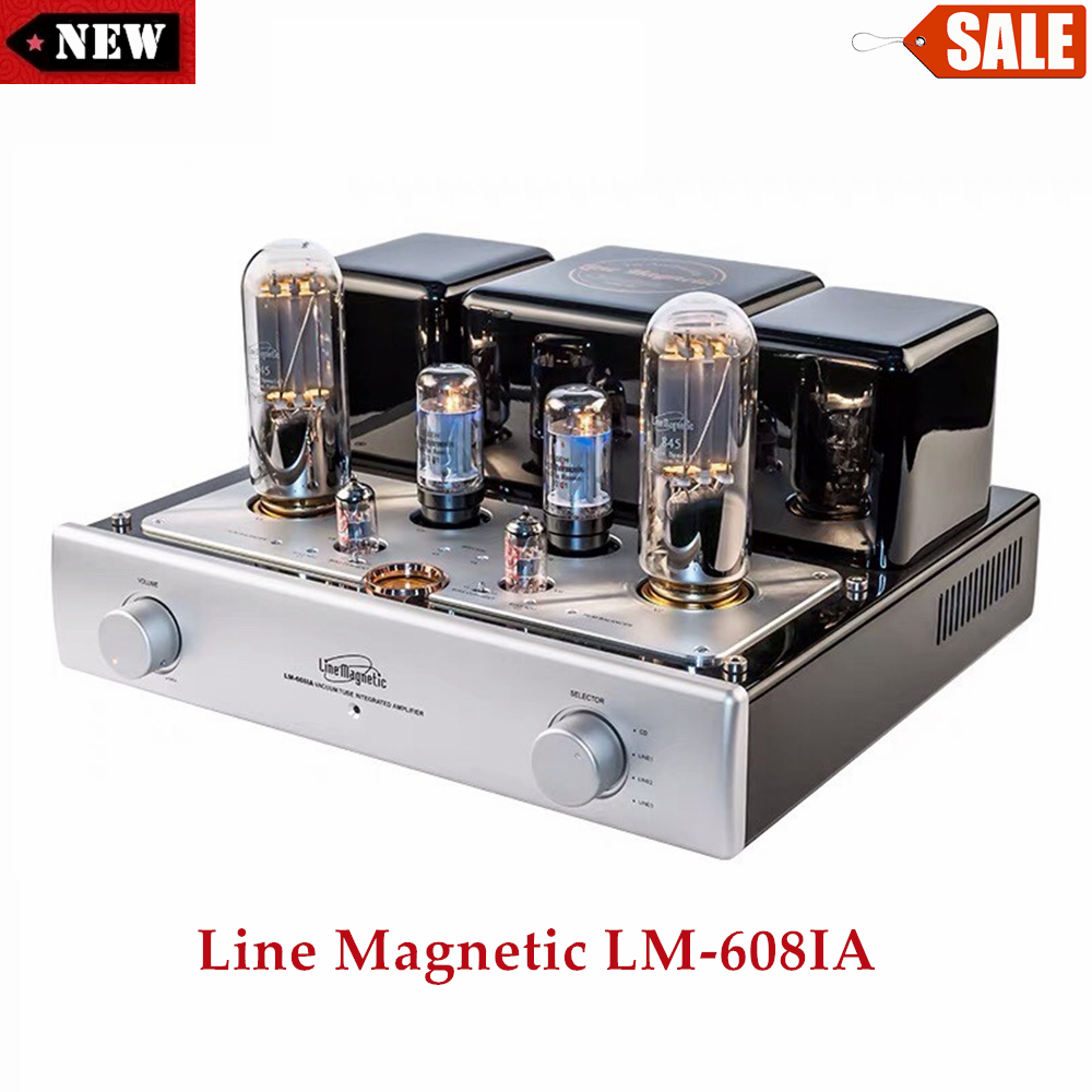 220V Line Magnetic LM-608IA 22W+22W Integrated Amplifier Vacuum Tube Amplifier