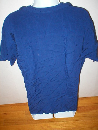 New Womens Express Top Dark Navy Blue XS Nice Work School Blouse SS Viscose - Picture 3 of 9