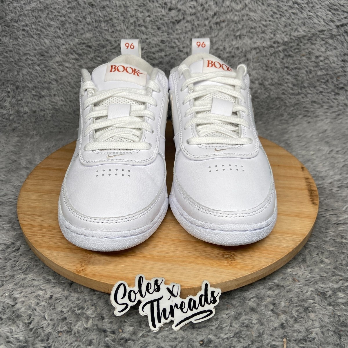 Nike Book 1 \'Rattlesnake\' Size 5 Men Basketball White Light Orewood FJ4249-101 Nike Book 1 Rattlesnake White Orewood Brown FJ4249-101 sz  main image 4