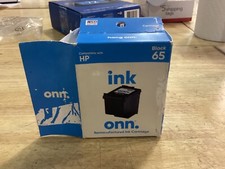 Onn HP 65 Black Ink Cartridge EXP: 08/2024-09/2024-12/2024-01/2025