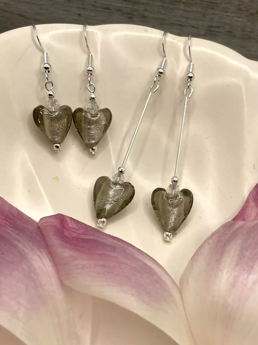Short store hanging earrings