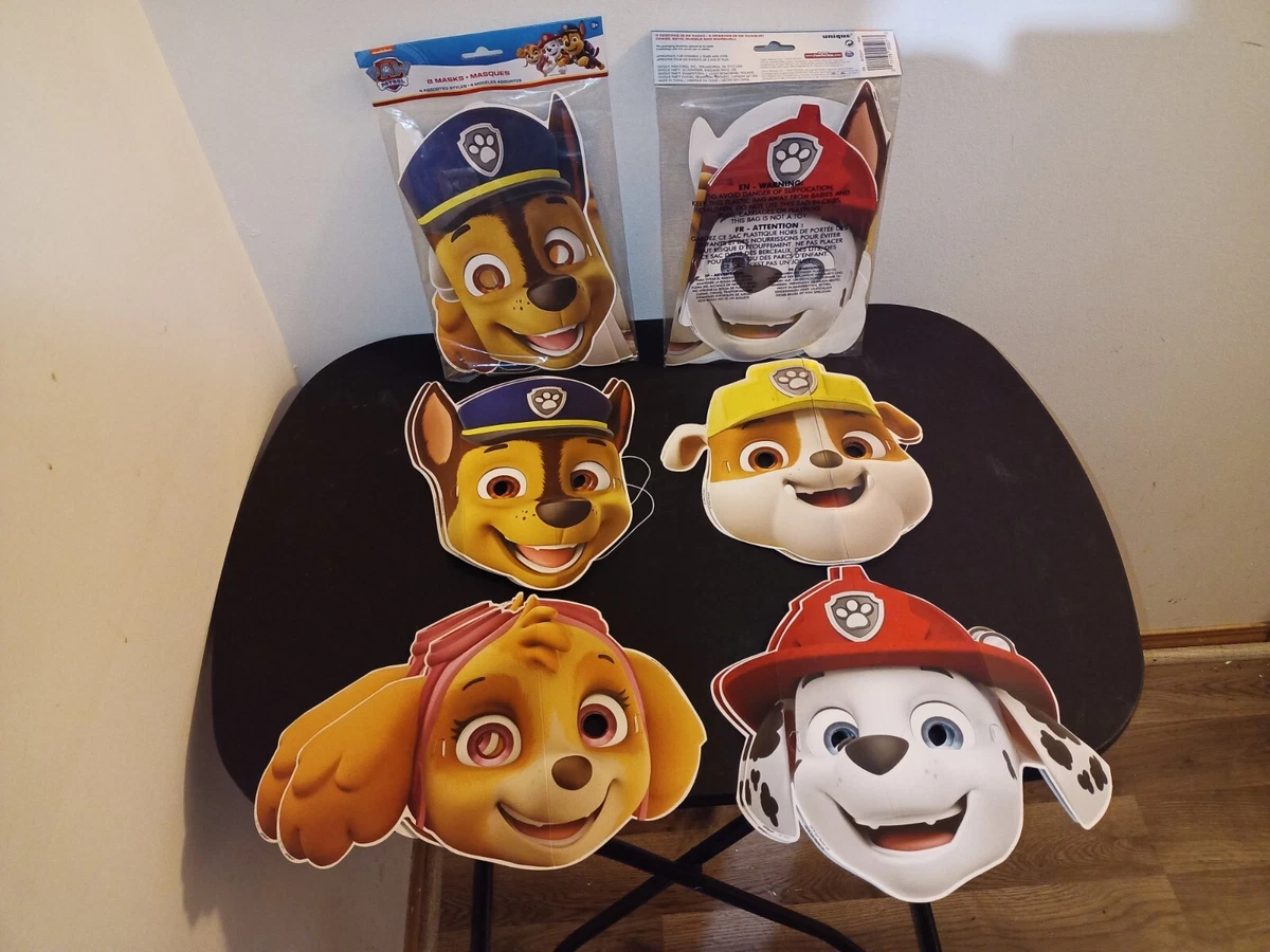 Paw Patrol Set Di Sacchetti Per Bomboniere – 12 Confezioni Da 8 Sacchetti Goodie Per Bambini Mini Totes Riutilizzabili | Paw Patrol Compleanno Party Supplies