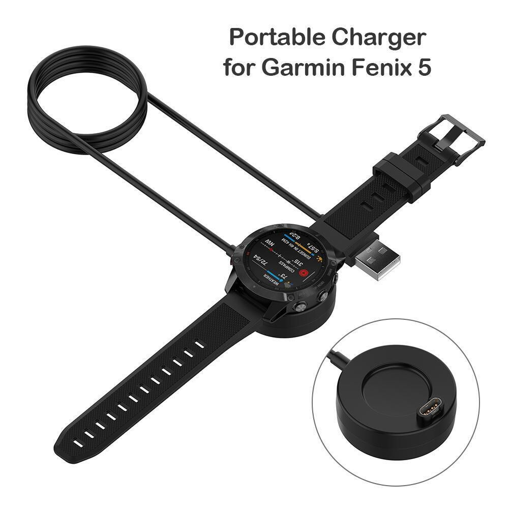 USB Charging Cradle Dock Cavo di ricarica per Garmin Fenix 5 5S 5X Plus