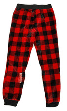NEW Holiday FamJams Unisex Boys/Girls Red Plaid Jogger XS 4/5 
