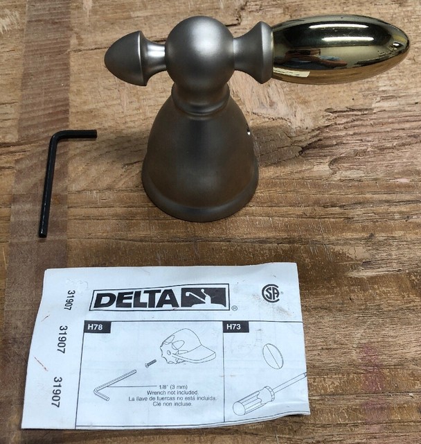 Delta Faucets H716np Set Of Two Handles For Sale Online Ebay