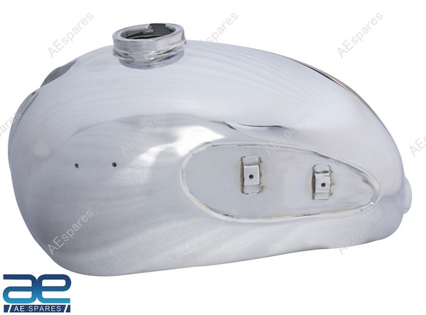 Benzin Kraftstofftank Aus Stahl Chrombeschichtet FüR 1963 Modell ZüNdapp 250 Gec-image