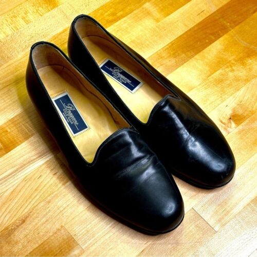Black Italian Leather Loafers - 10.5 - Bragano x Cole Haan - Picture 1 of 7