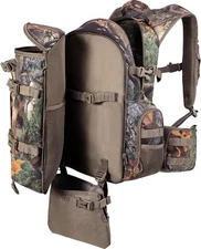 Large Hunting Backpack with Padded Weapon Bow Rifle Hunting Gear Accessories 40L