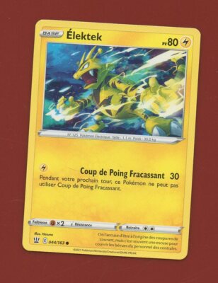 Pokemon No. 044/163 - ELEKTEK - PV80 (B1011)