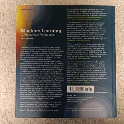 Adaptive Computation and Machine Learning Ser.: Machine Learning