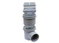 Rug Self Hausablauf Dn 110 Mit AufsatzstüCk Hofablauf Seitlich Boden Badablauf