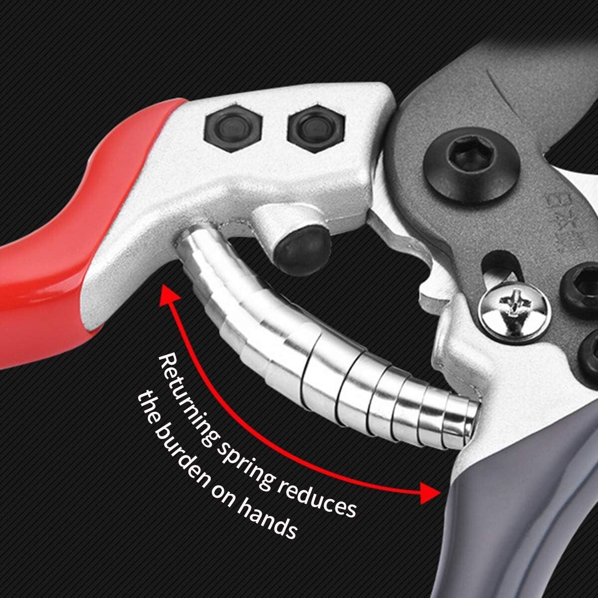 Professional Garden Tools Pruning Shears Anvil Hand Pruners, Garden