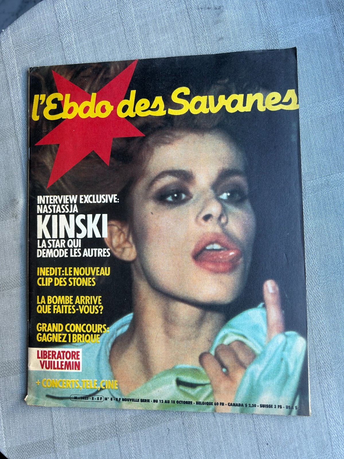 L’ Ebdo Of Savannahs No ° 8 Octobre 1984 IN Good Condition