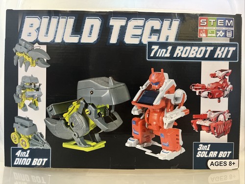 Educational Build Tech 7 in 1 Robots Building Kit S.T.E.M. Build 7 Different! - 第 2/5 張圖片
